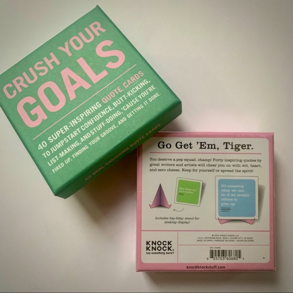 40ct Crush Your Goals Inner Truth Deck Inspiring Cards and Affirmation Card Deck - Picture 3 of 7